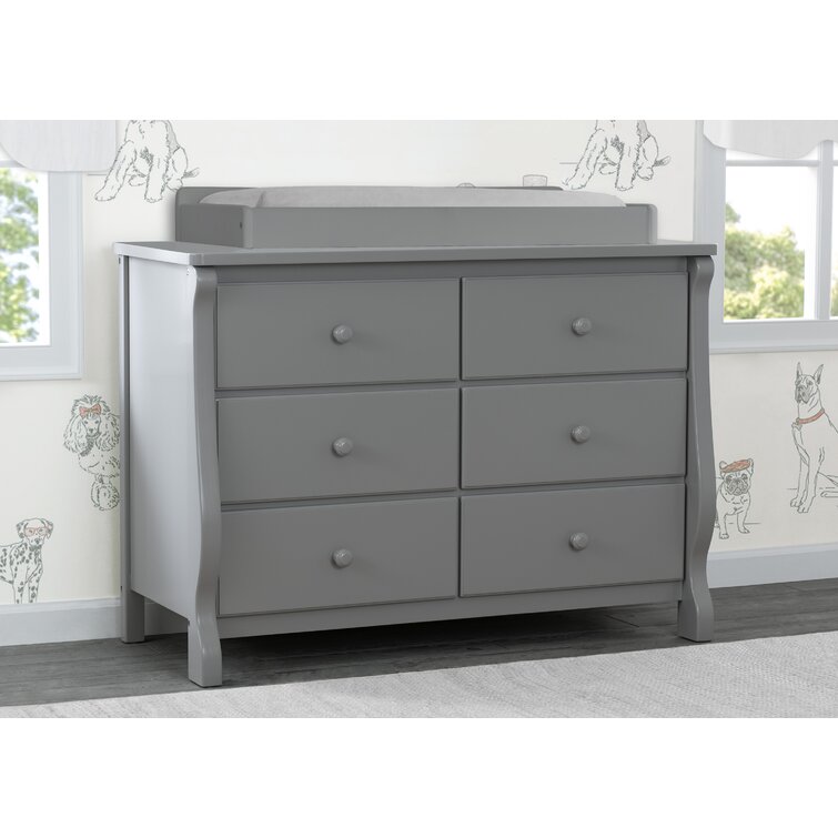 Delta changing cheap table with drawer